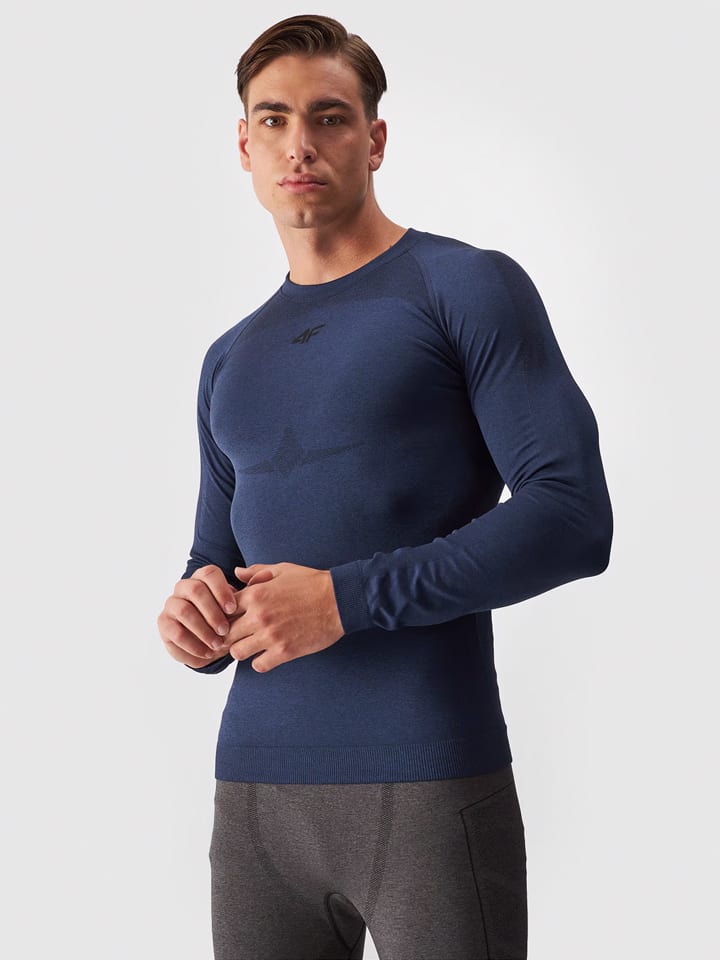 4F Thermounterhemd in Blau günstig kaufen