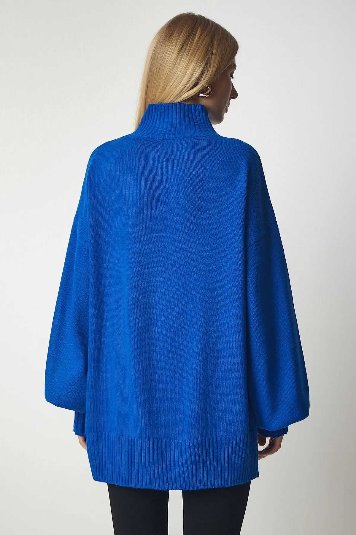 Happiness İstanbul  Pullover - Blau - Oversized