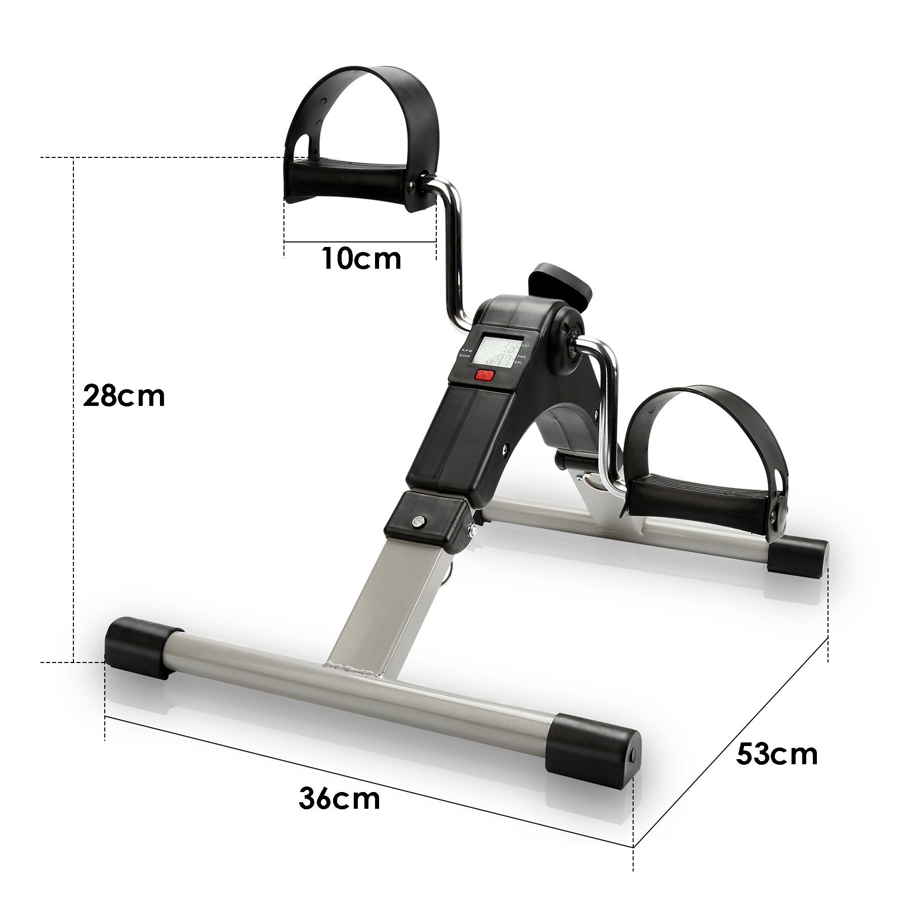 Gimisgu Heimtrainer Mini Heimtrainer Up-Down-Stepper, mit Einstellbarer Magnetwiderstand