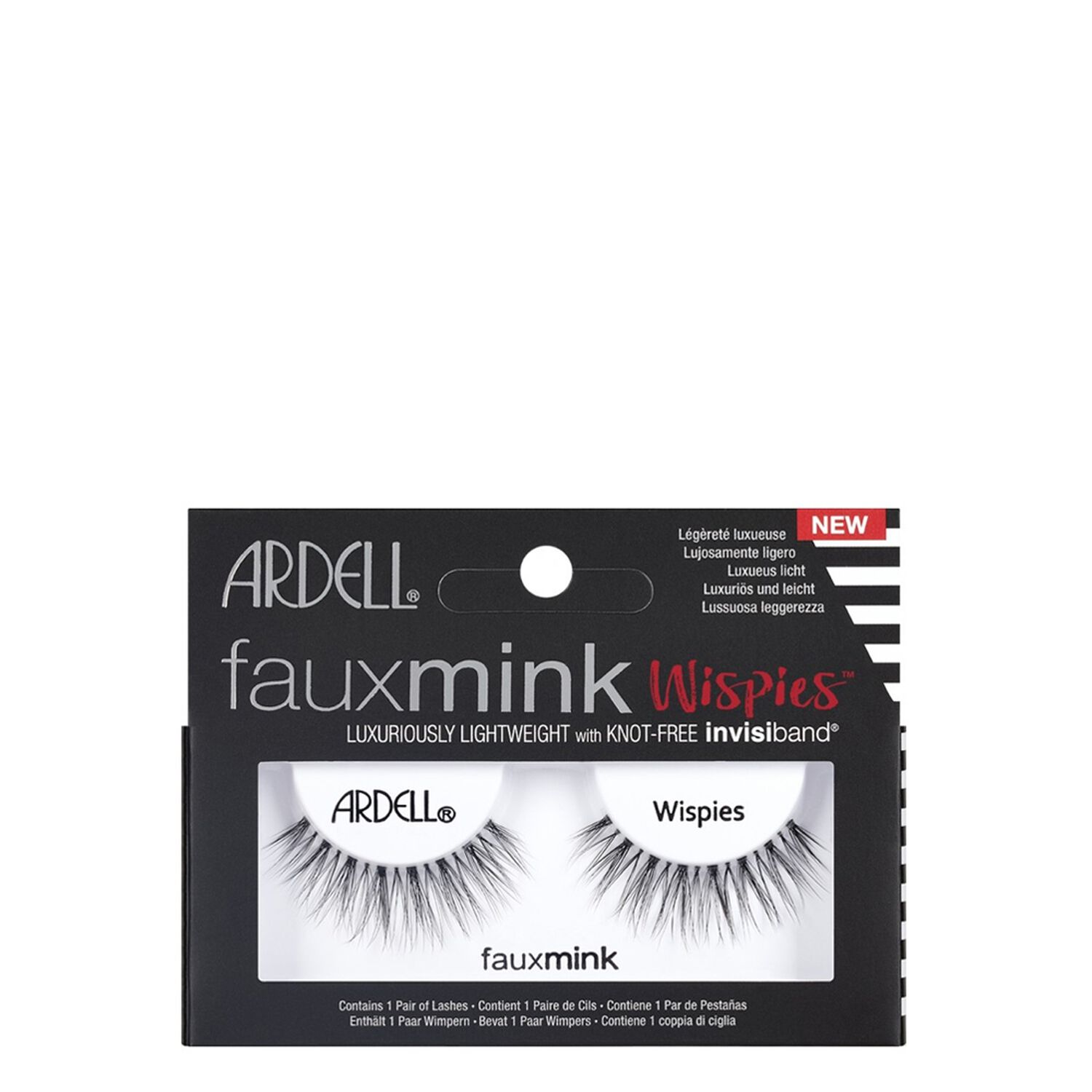 Ardell Faux-Cils Faux Mink Wispies Noir