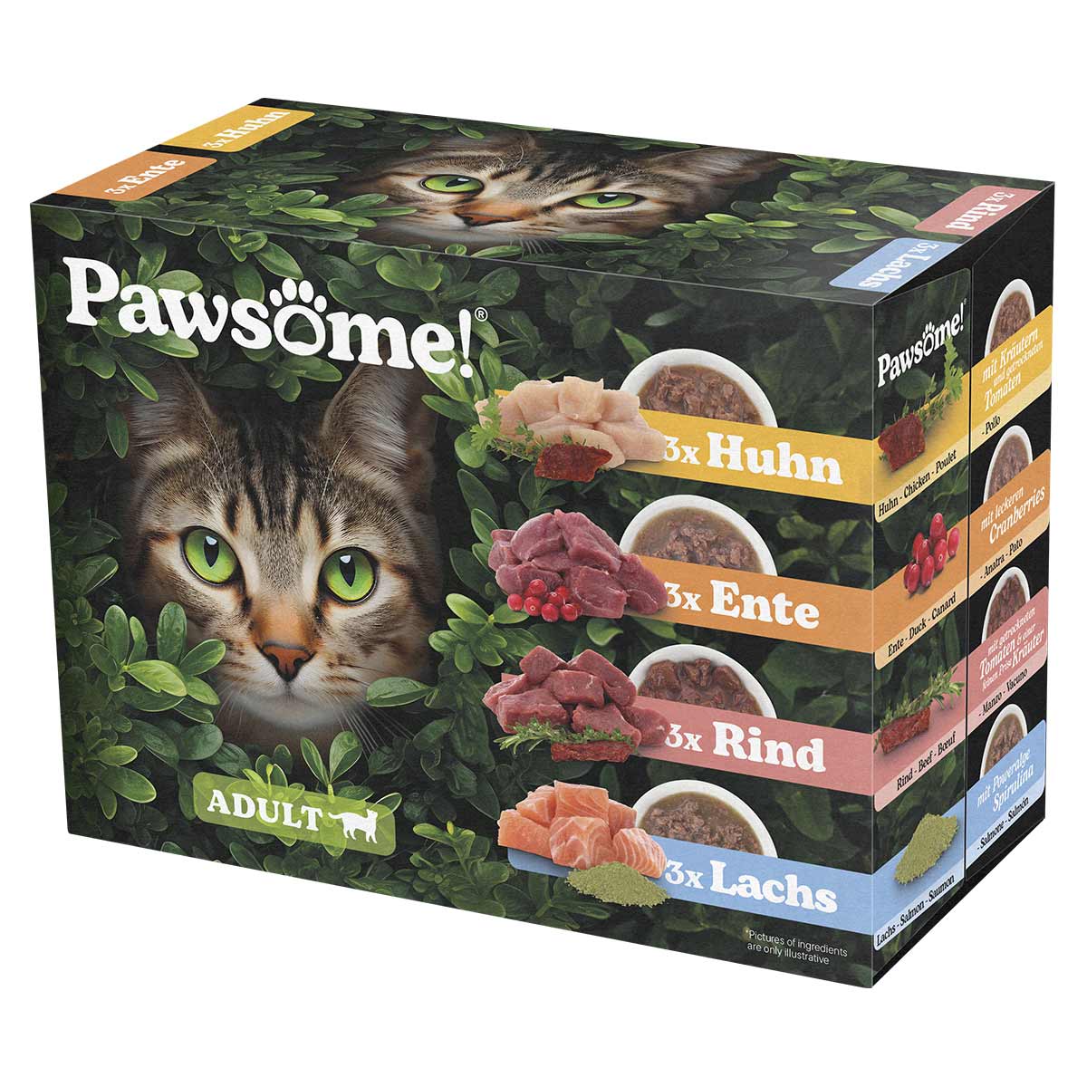 Pawsome Adult Multipack 12x85g günstig kaufen