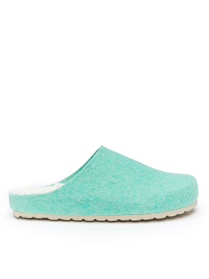 Mandel Clogs in Grün günstig kaufen
