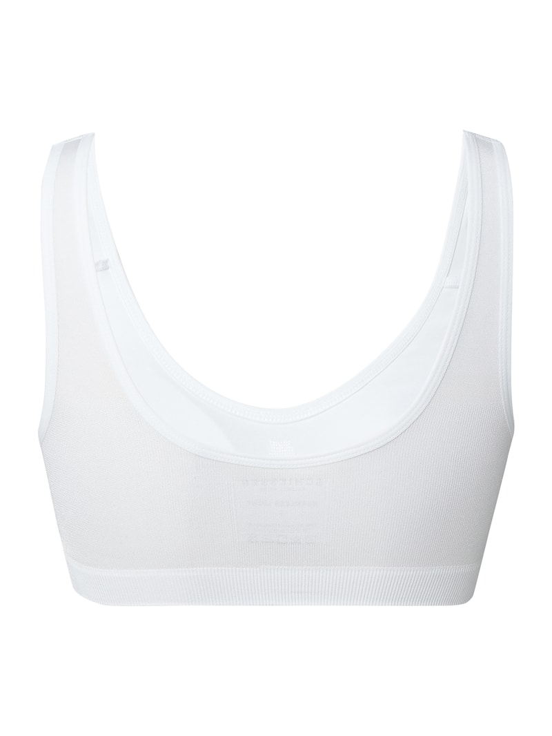 Bustier aus Mikrofaser in weiß