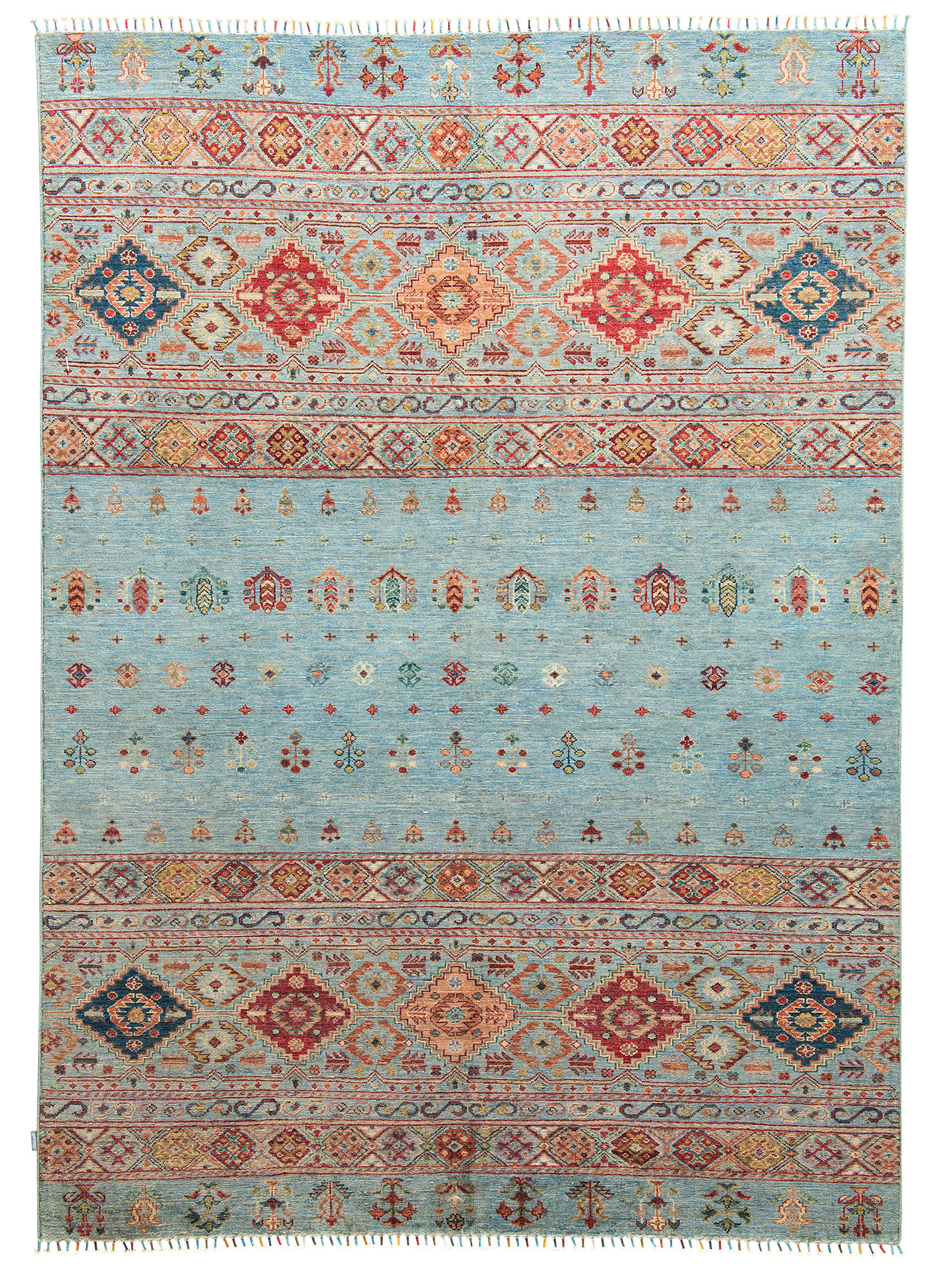 Chobi Schal ca. 173 x 241 cm, Unikat / Einzelstück