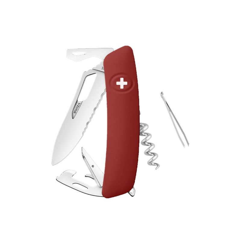 Swiza SH03TR WAVY Edge Red Helvetix