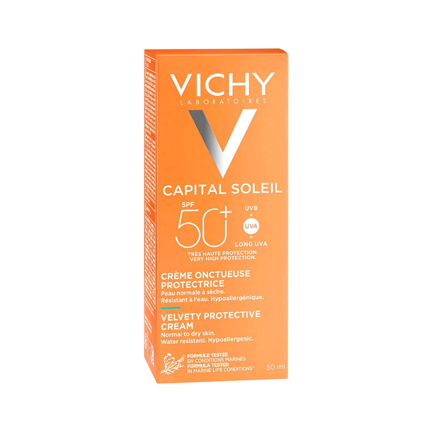 Vichy Capital Soleil Velvet Face Cream SPF50+