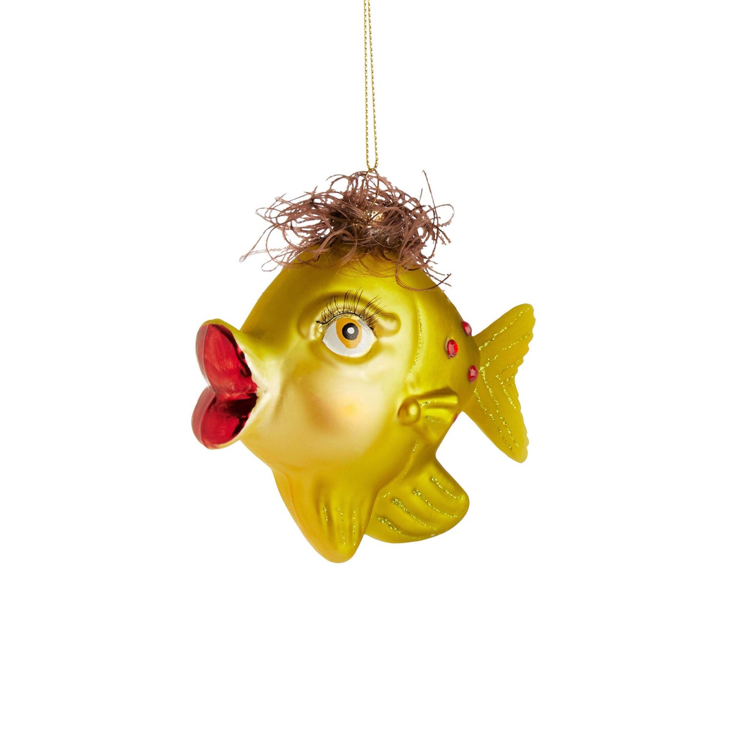 HANG ON Anhänger Fisch mit Locken