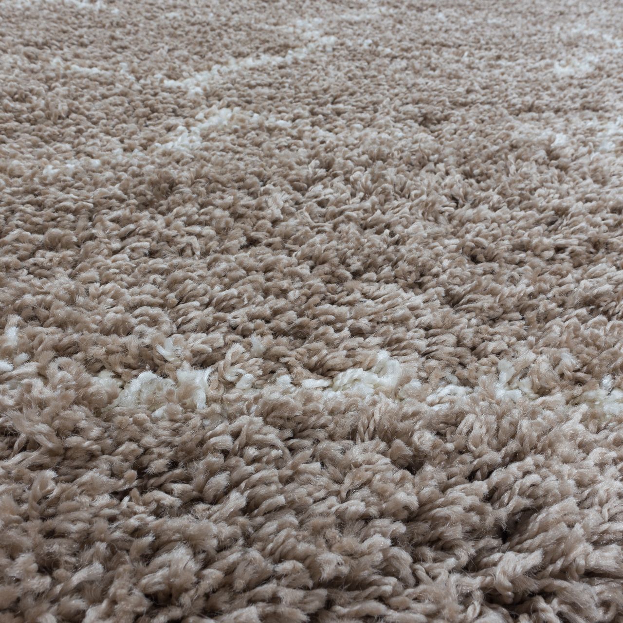 Ayyildiz Teppich, SALSA 3201, BEIGE, 200 x 200 cm