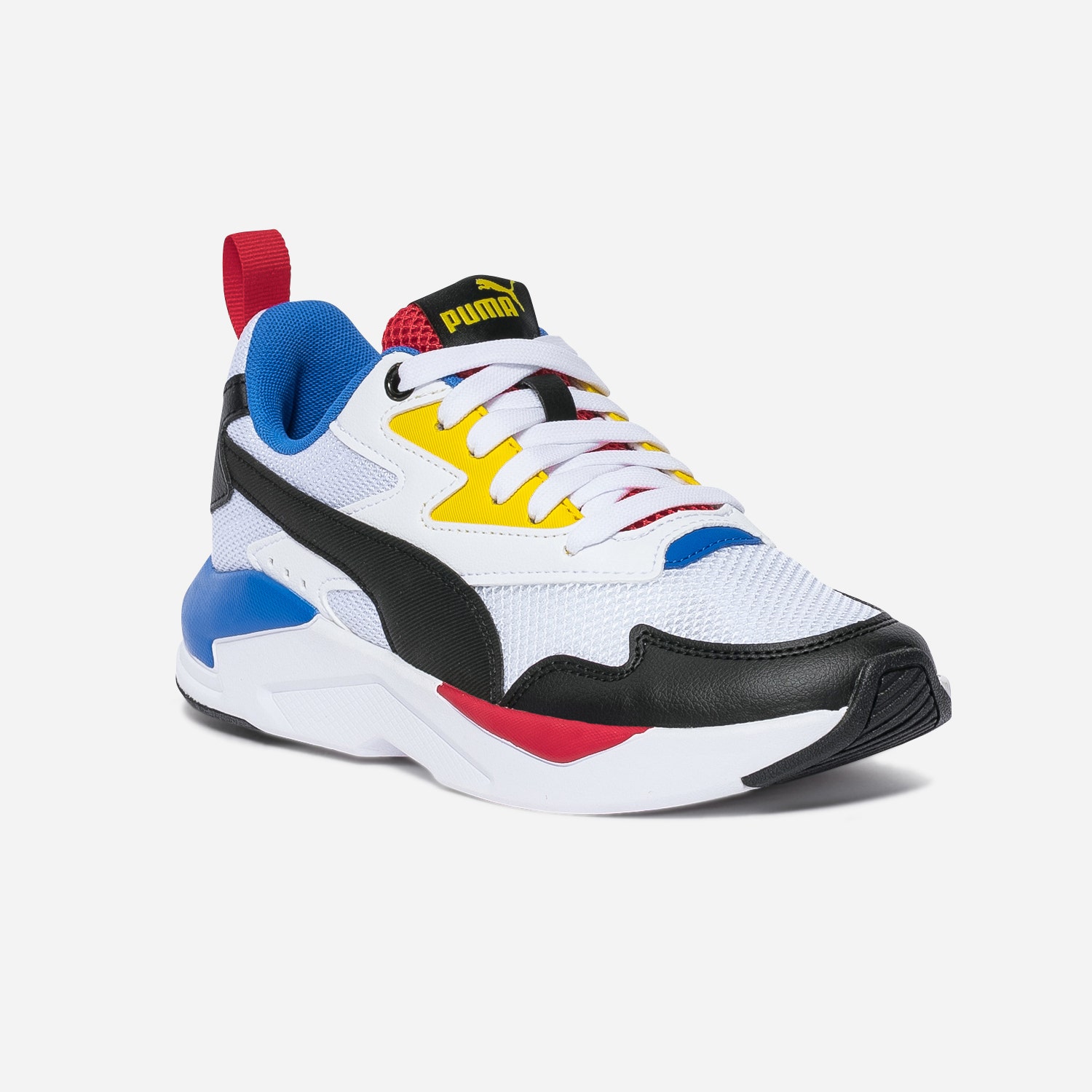 Tennis PUMA multicolore et bi matière