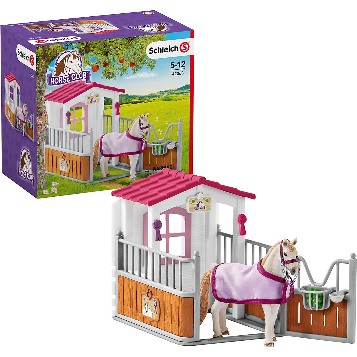 Schleich Horse Club 42368 Pferdebox mit Lusitano Stute