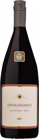 2019 Spätburgunder Dt. QW *QW* lieblich 1,0 L - Winzergenossenschaft Königschaffhausen-Kiechlinsbergen