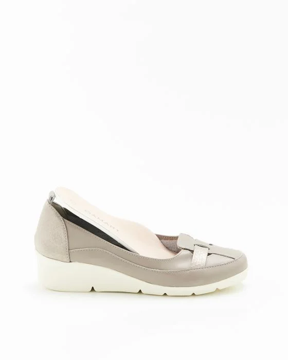Mocassins fantaisie compensés Amortyl
