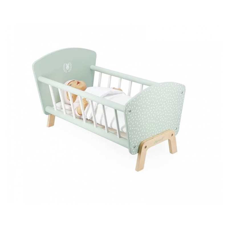 Lit Zen en bois pour poupon
