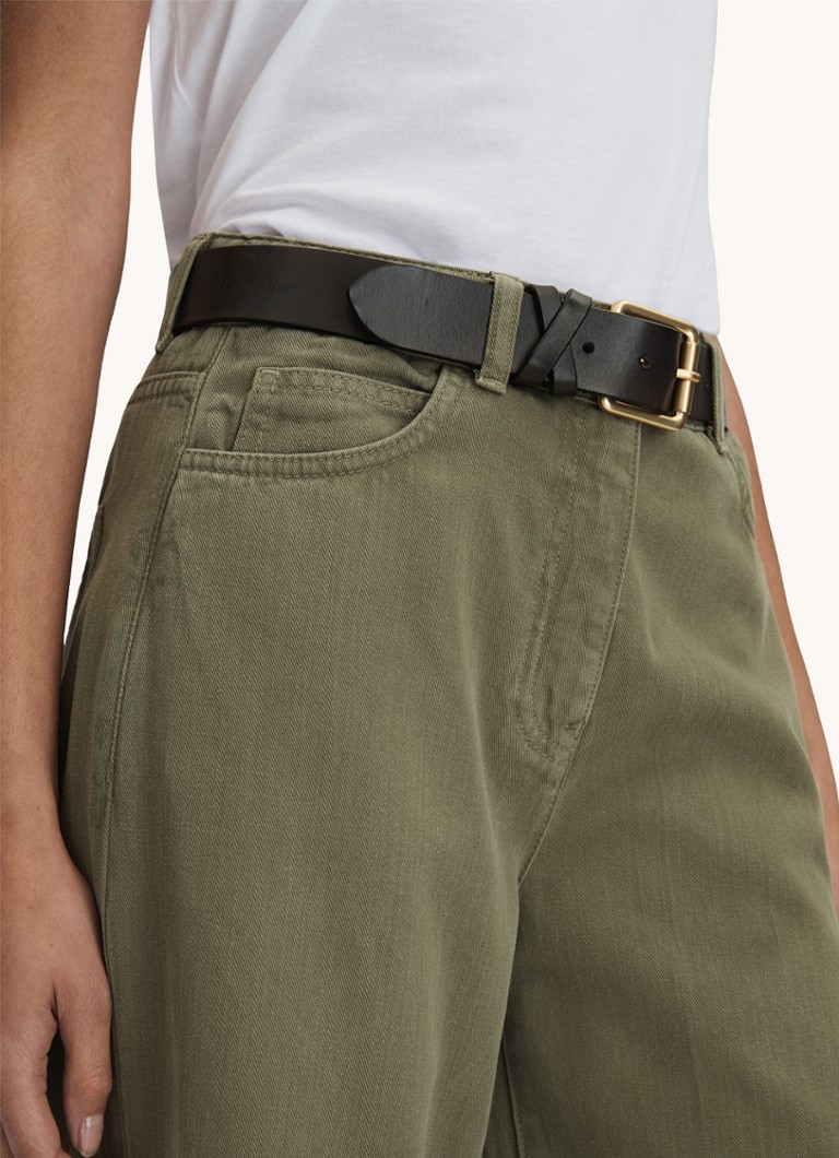 Reiss  Colorado high waist wide leg jeans met steekzakken