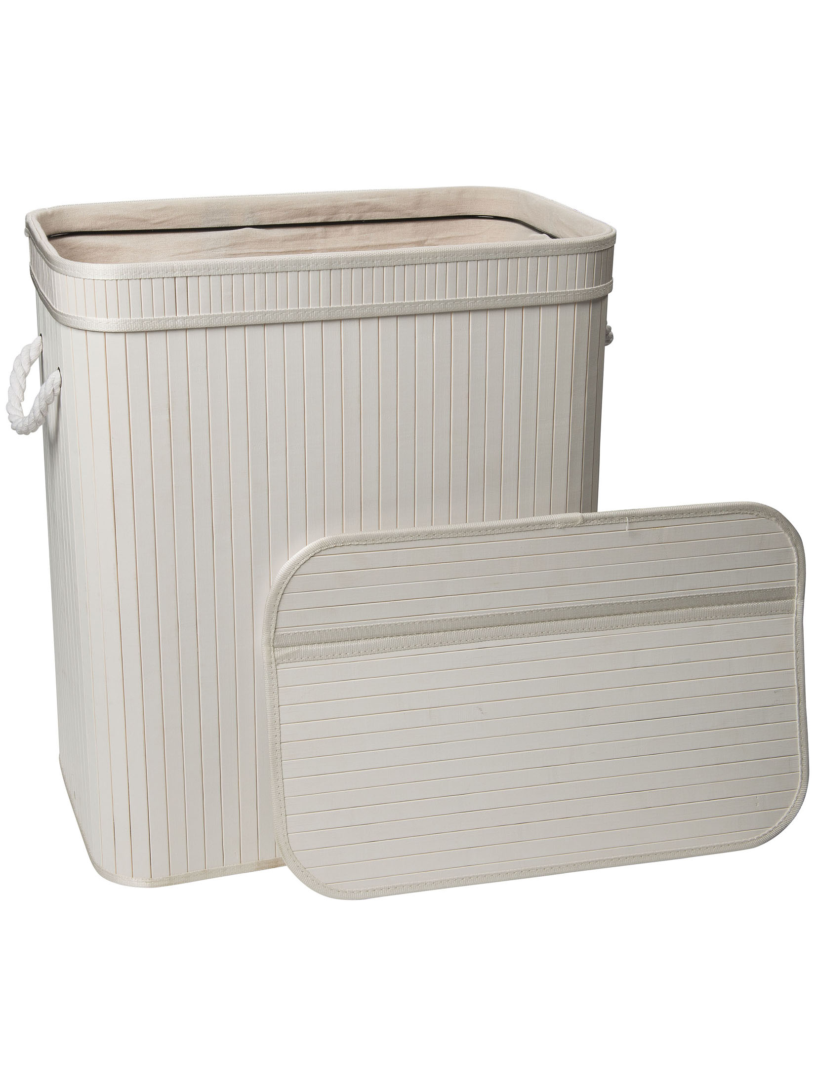 Wäschebox XL Korb, Weiss