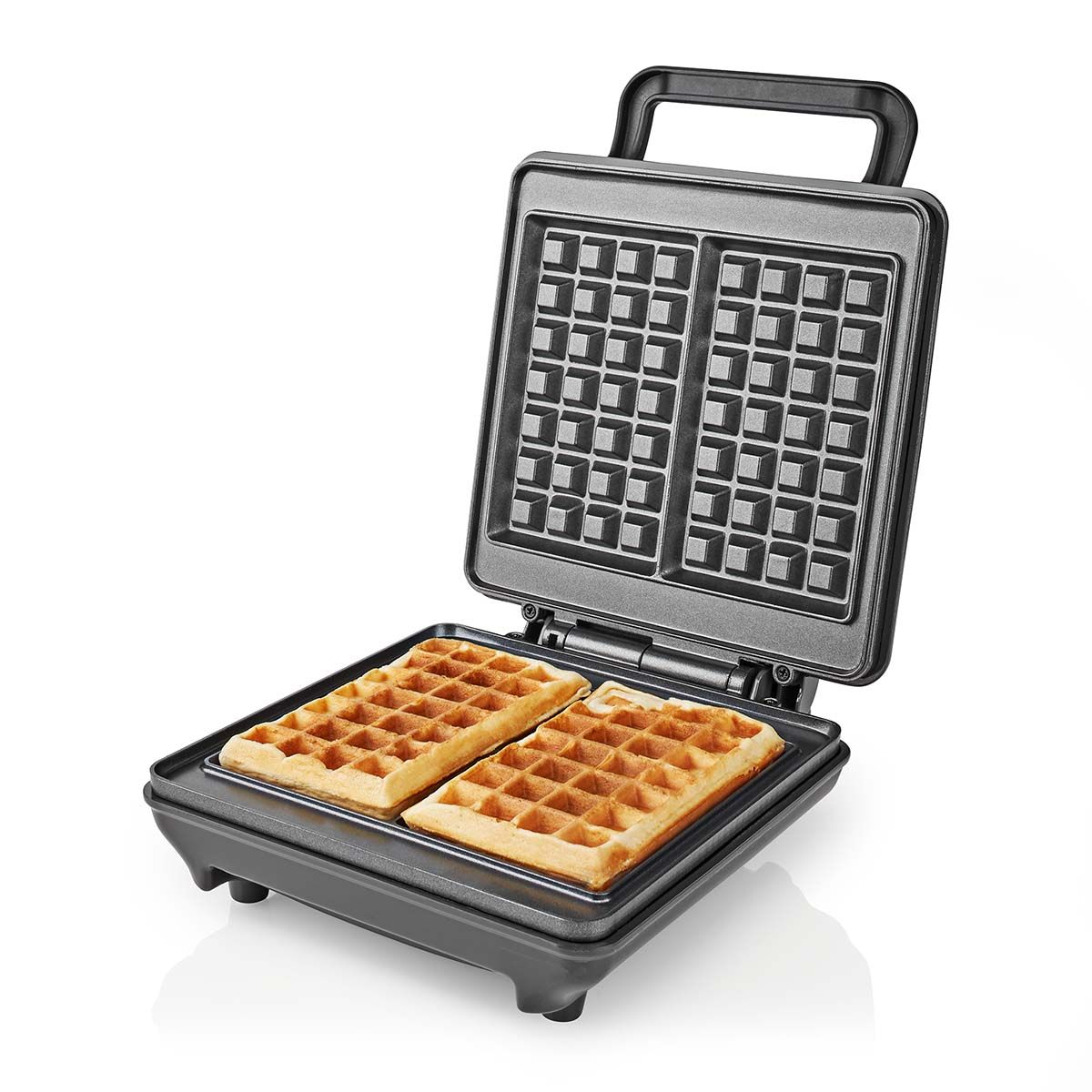 Nedis KAWP210FBK Waffeleisen