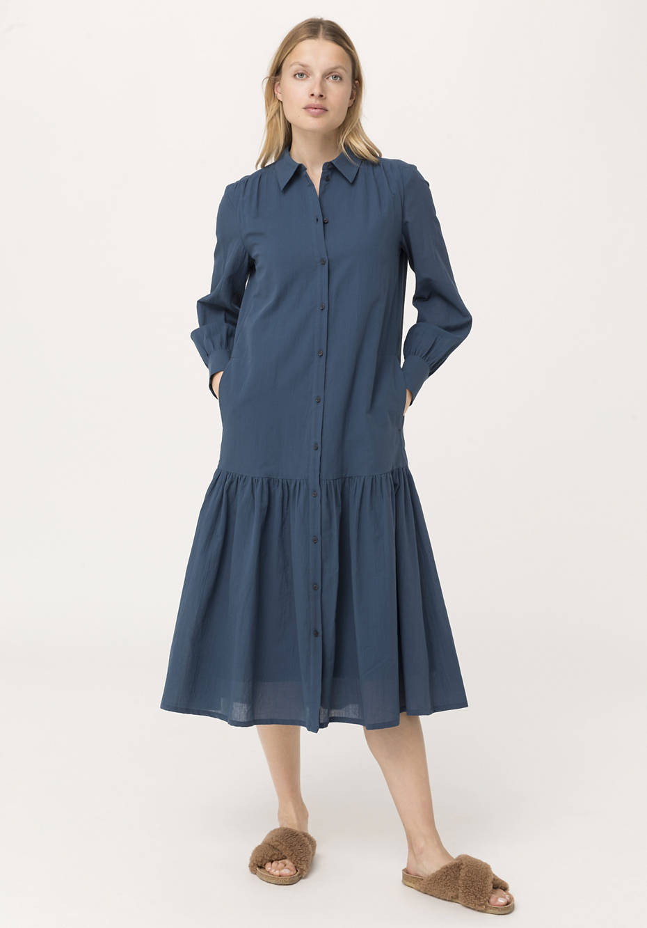 Midikleid aus reiner Bio-Baumwolle