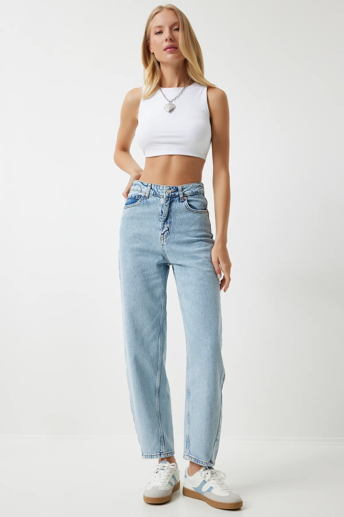 Happiness İstanbul  Hose - Blau - Boyfriend