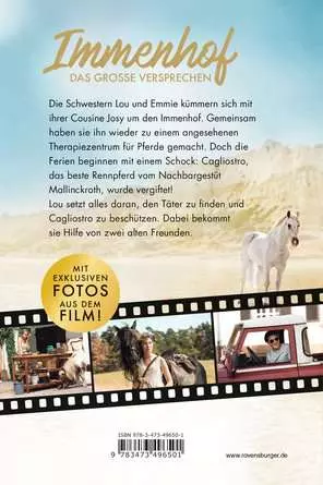 Ravensburger Immenhof: Das große Versprechen. Das Buch zum Film