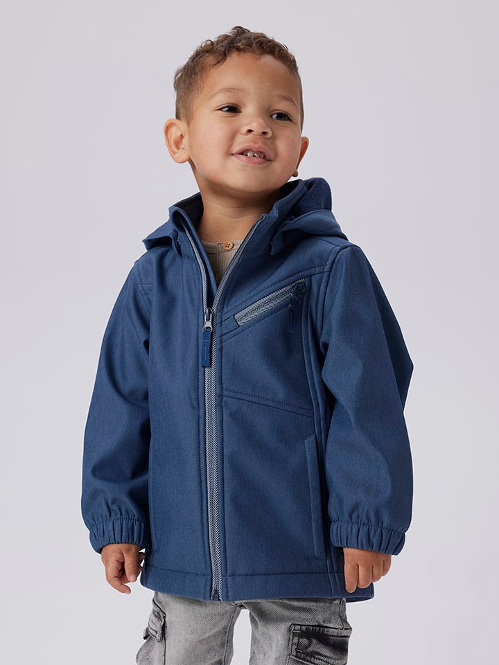 name it Softshelljacke in Dunkelblau günstig kaufen