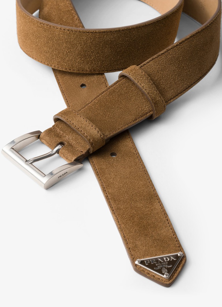 Prada Suede Belt