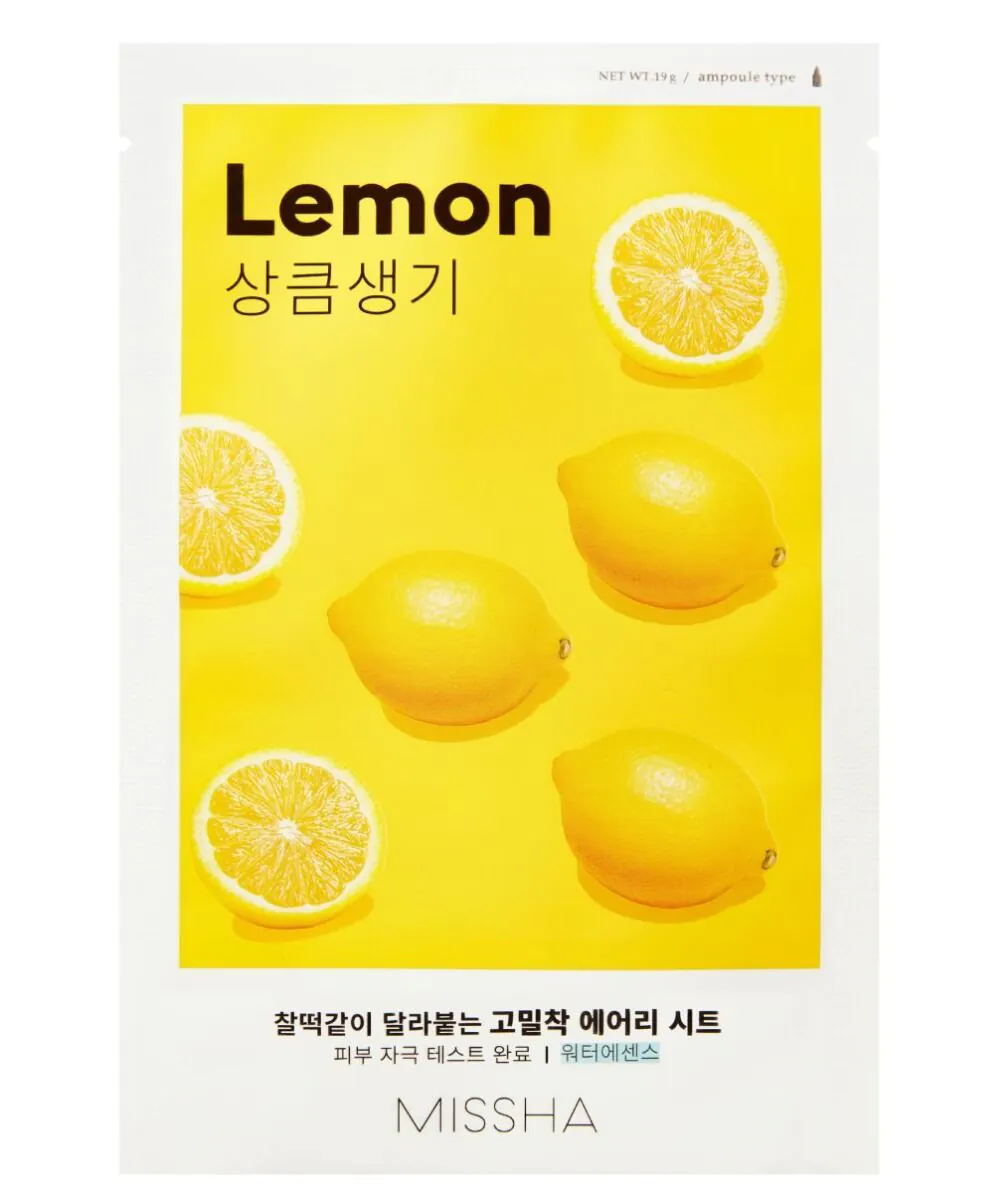 Missha Airy Fit maska za lice, limun