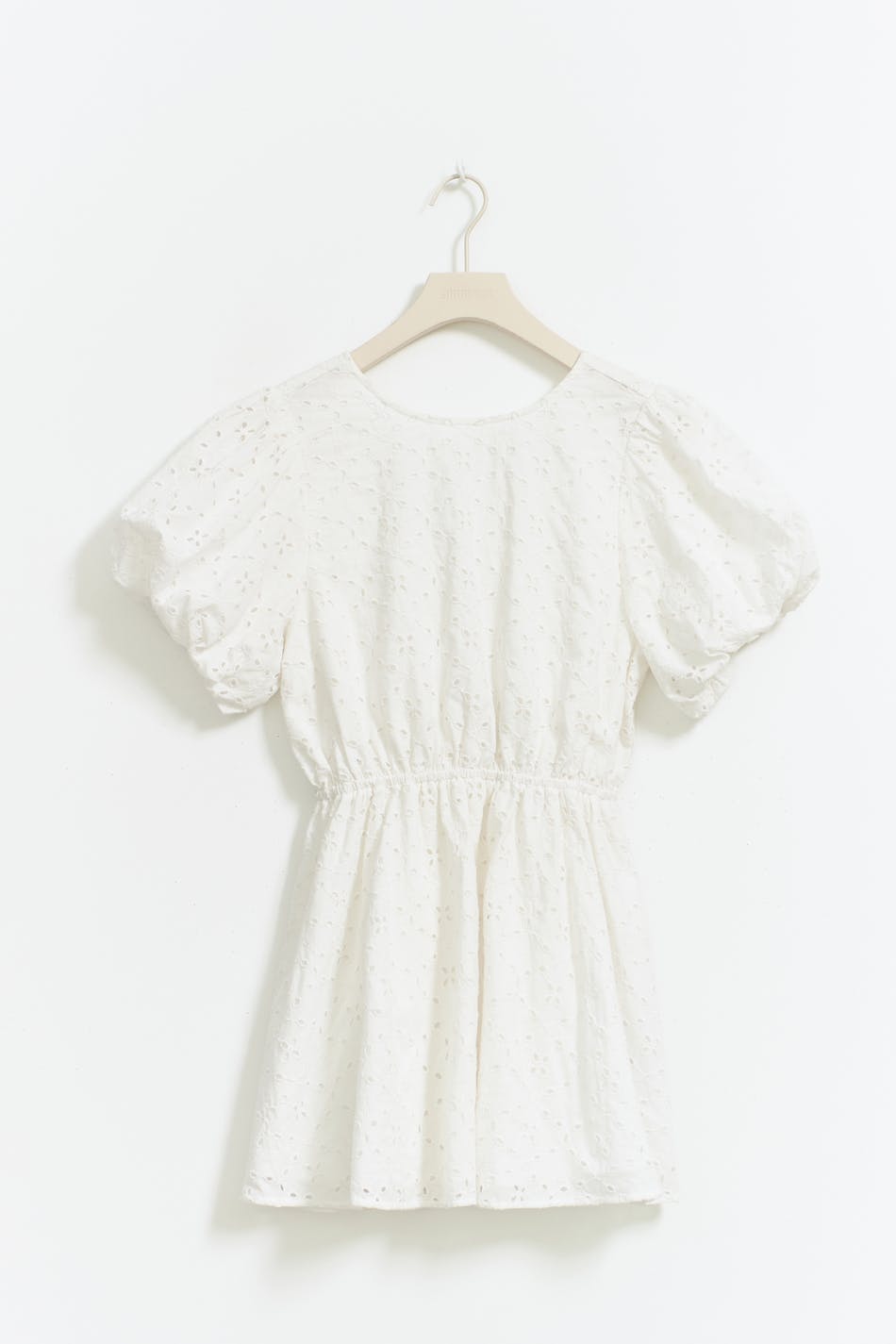 Y puffslv anglaise dress