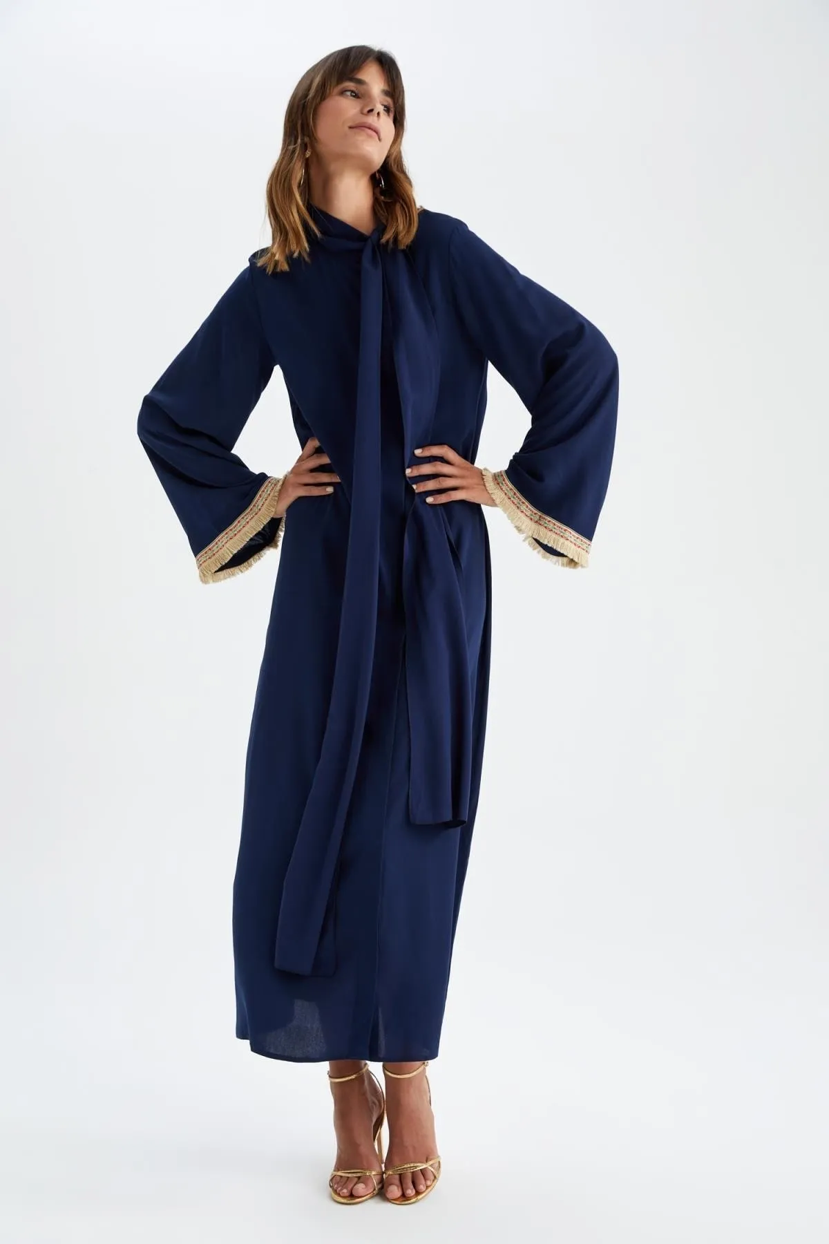 DeFacto  Maxikleid mit normaler Passform