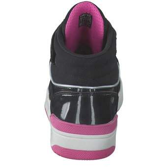 Geox J Washiba Girl Sneaker High in schwarz