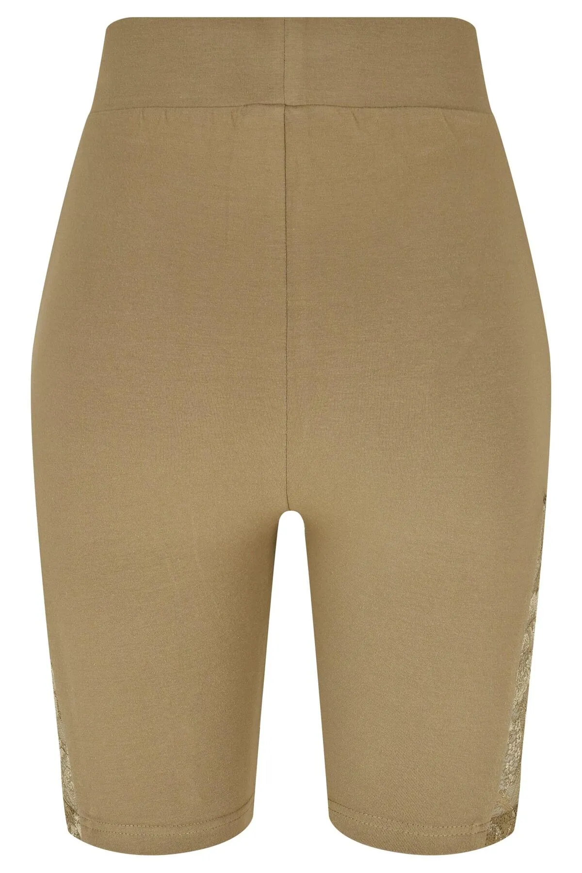 Urban Classics  Kurze Sporthose - Khaki - Hoher Bund