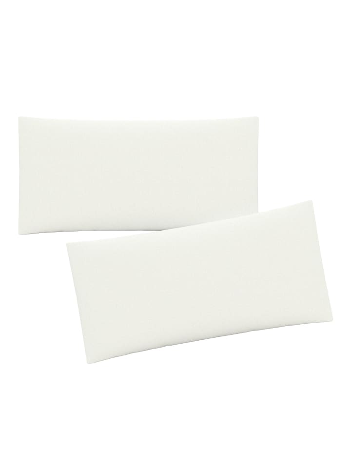 GMD Living 2er Set Jersey Kissenhüllen JESBERG in Farbe Natur günstig kaufen