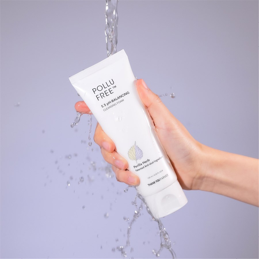 Grazie Farmer Pollufree 5.5 Schiuma detergente riequilibrante del pH