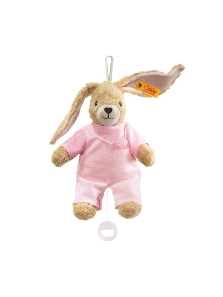 Steiff Hoppel Hase Spieluhr in Rosa ab 0 Monate günstig kaufen onesize
