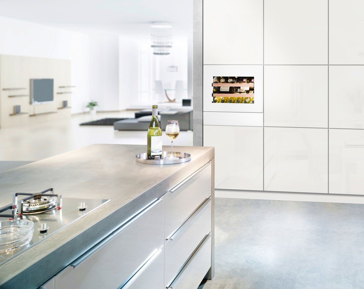 Liebherr Einbauweinkühlschrank WKEgw 582 GrandCru, für 18 Standardflaschen á 0,75l,FreshAir-Aktivkohlefilter, Kindersicherung