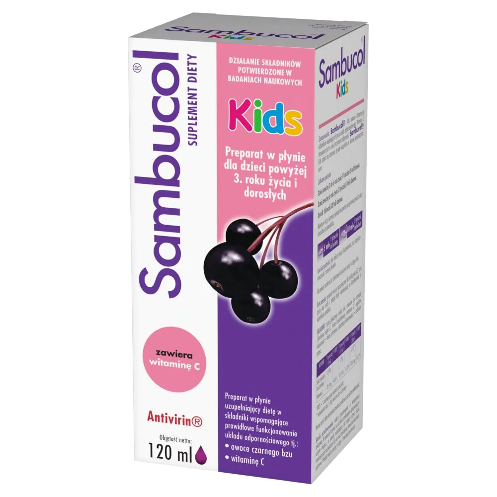 Sambucol Kids, Σιρόπι ενίσχυσης του ανοσοποιητικού συστήματος για παιδιά από 3 ετών
