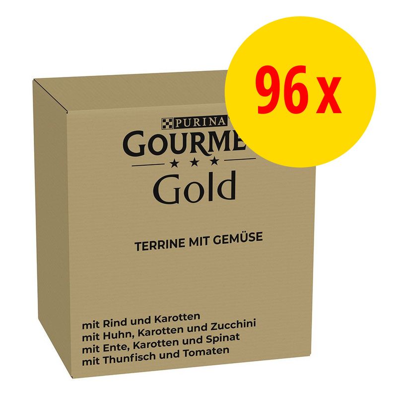 Jumbopack Gourmet Gold Terrine 96 x 85 g