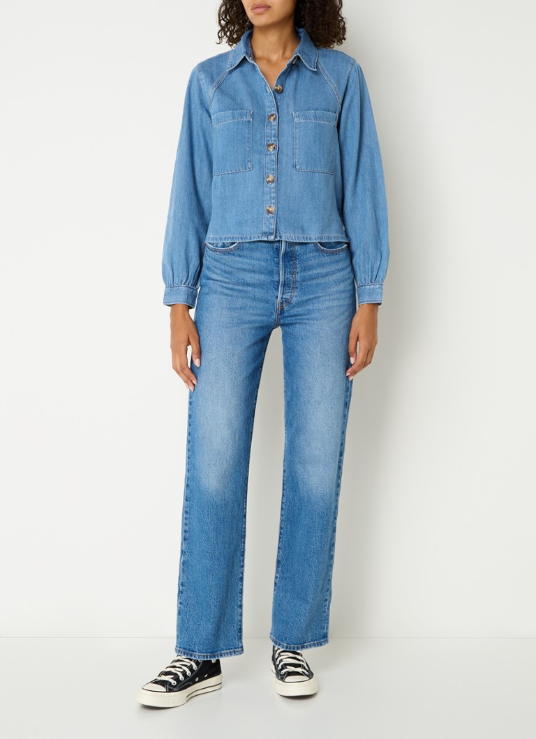 Μπλούζα Levi's Tyla Lyocell Blend με τσέπες στο στήθος