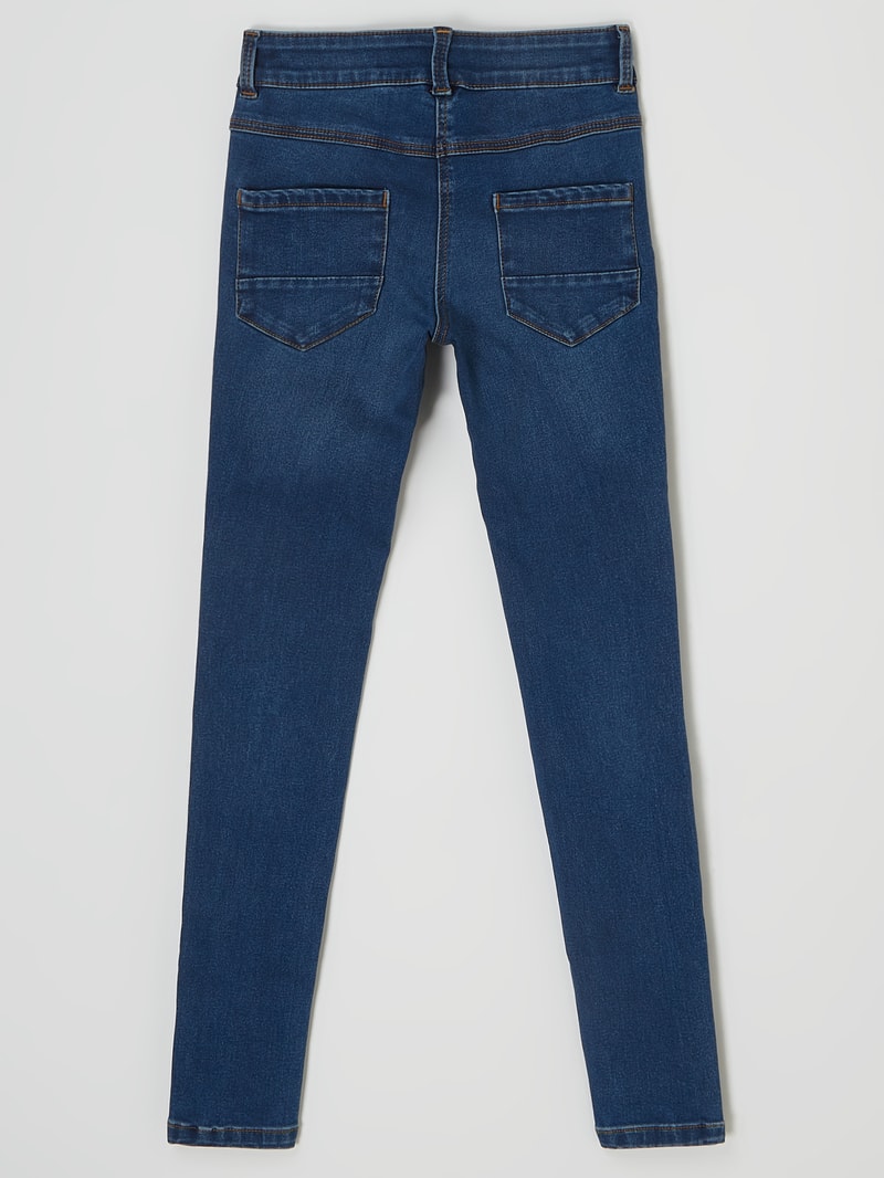 Skinny Fit Jeans mit Stretch-Anteil Modell 'Lissie' in jeans