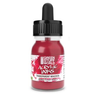 Acrylic Inks - Transparente Flüssige Acrylfarbe - Magenta (4275) (30ml)