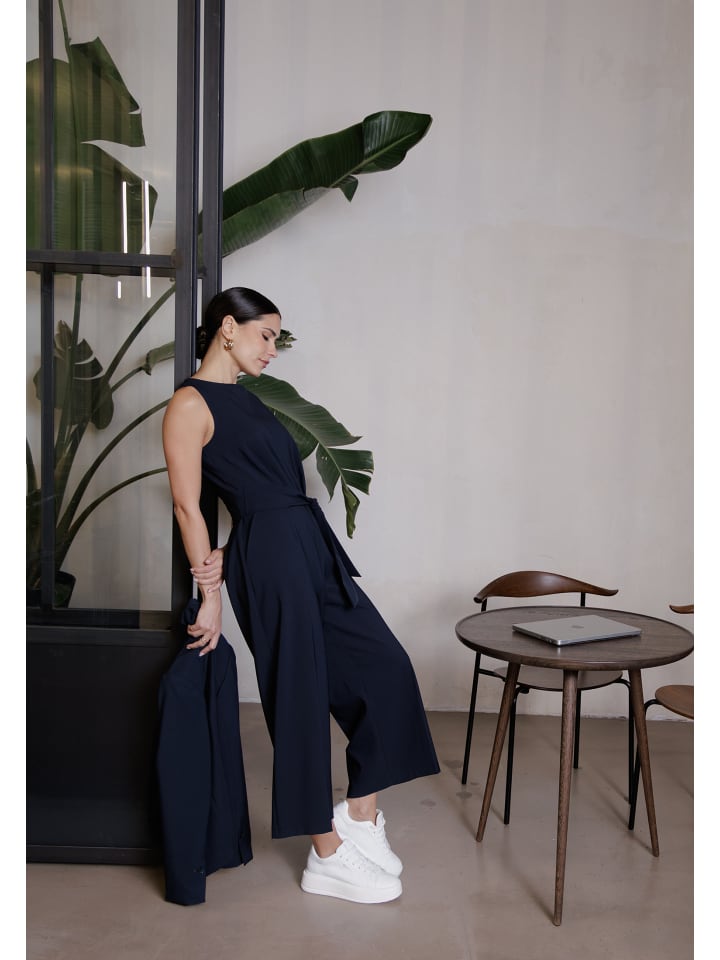 Betty Barclay Jumpsuit mit Eingrifftaschen in dunkelblau günstig kaufen