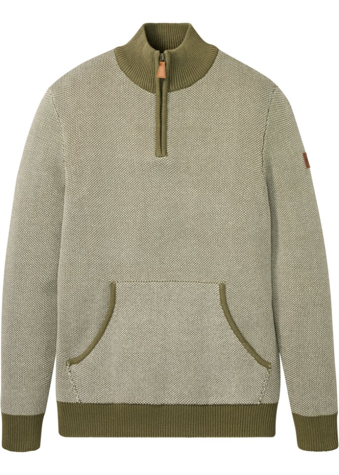 Pullover mit Stehkragen