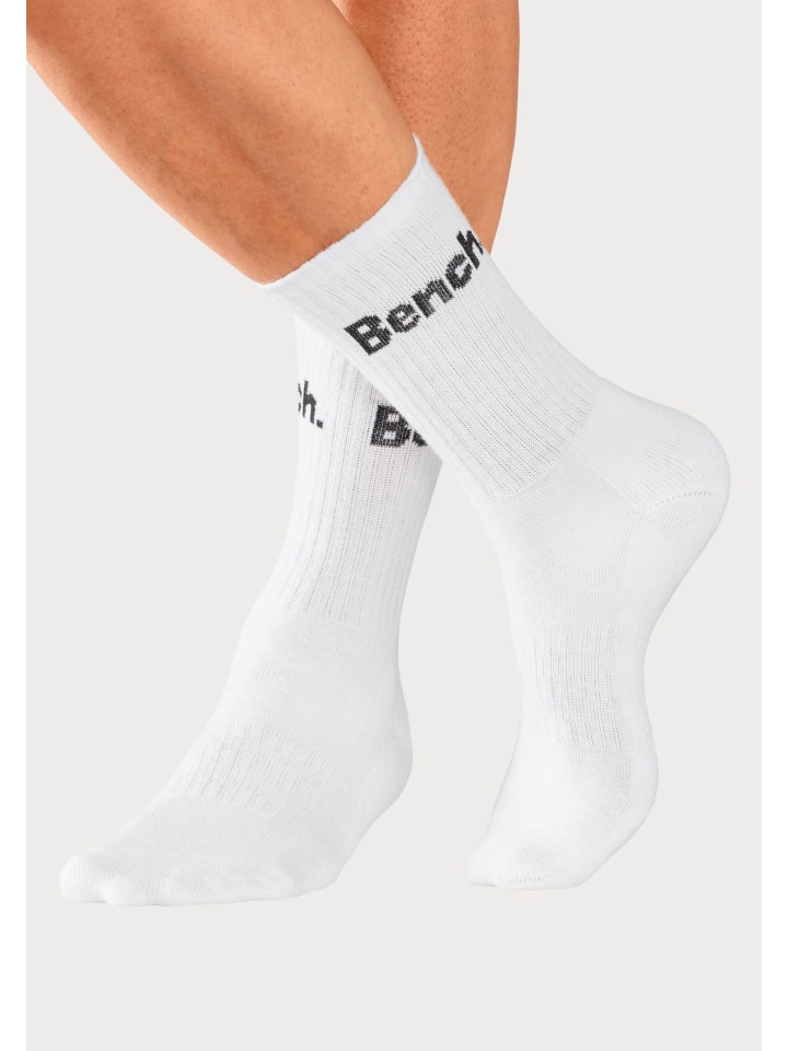 Bench Tennissocken in 12x weiß günstig kaufen