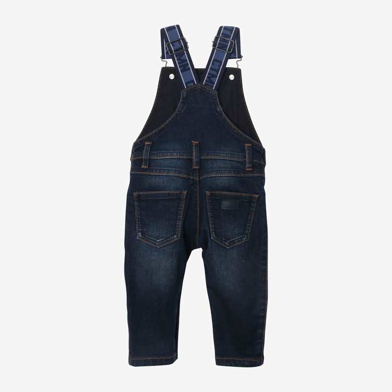 Salopette garçon denim brut brodé Catimini
