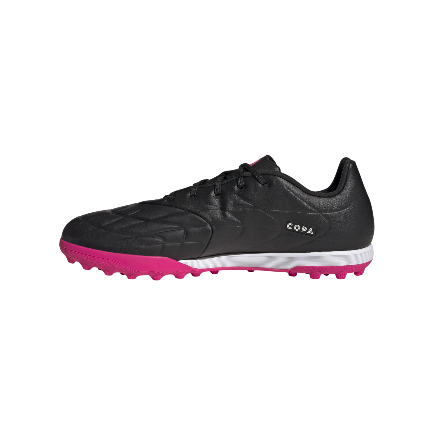 adidas COPA Pure.3 TF Own Your Football Schwarz Weiss Pink