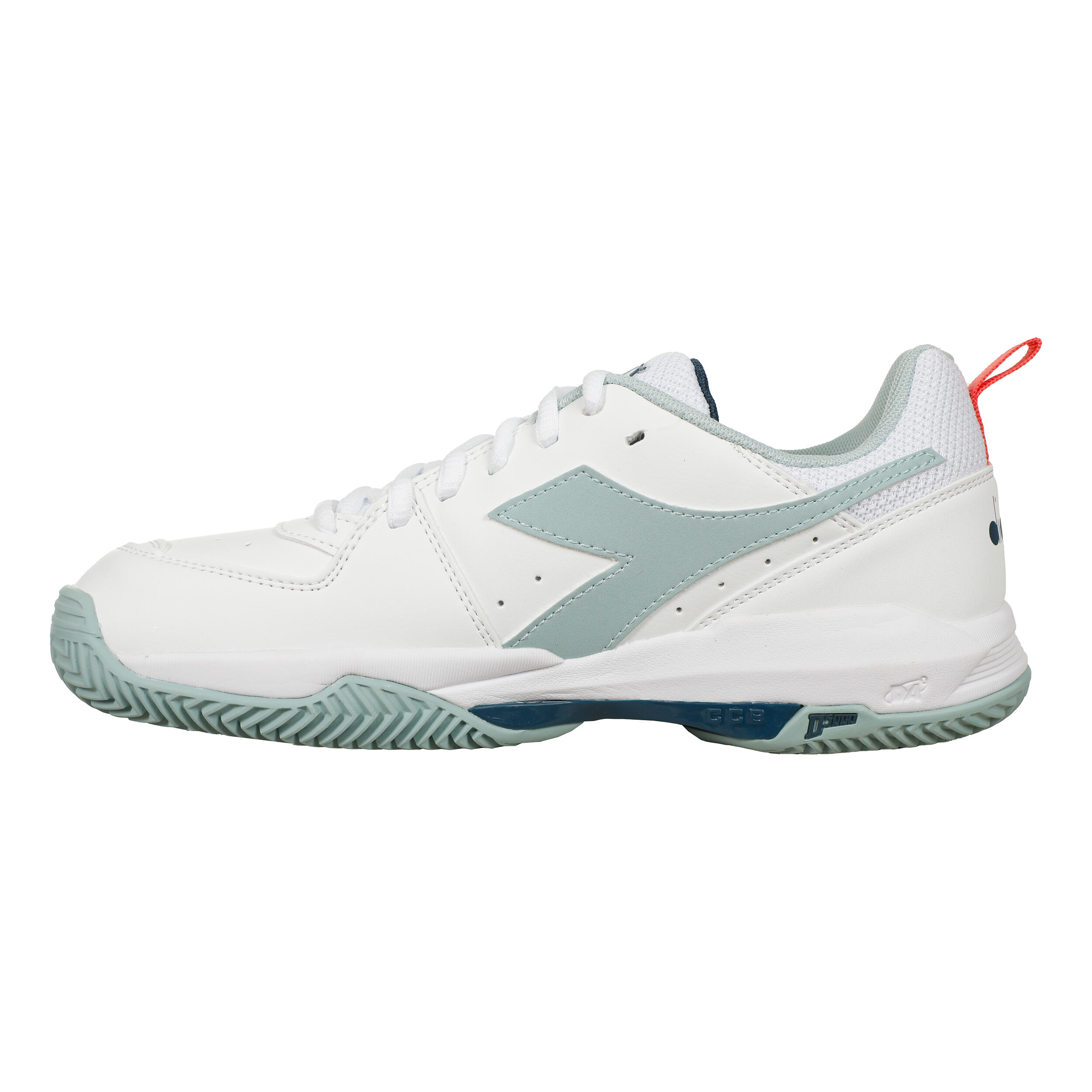 S. Challenge 5 Sandplatzschuh Damen - Weiß, Mint