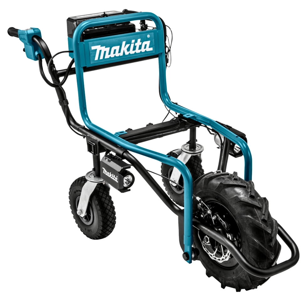 Makita DCU180ZX1 18V Trillebår + Stativ ekskl. batterier og lader