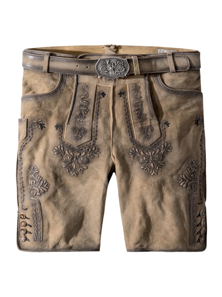 Stockerpoint Lederhose Artur in hellbraun günstig kaufen