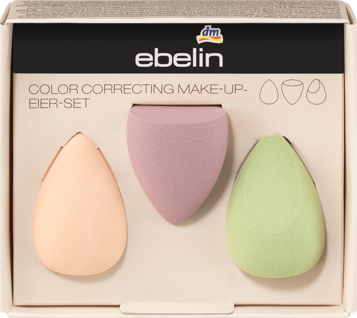 Make-up Ei Color Correcting 3tlg, 3 St