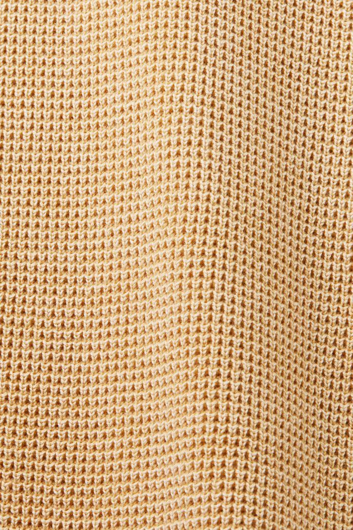 Pullover mit halbem Zipper, 100 % Baumwolle