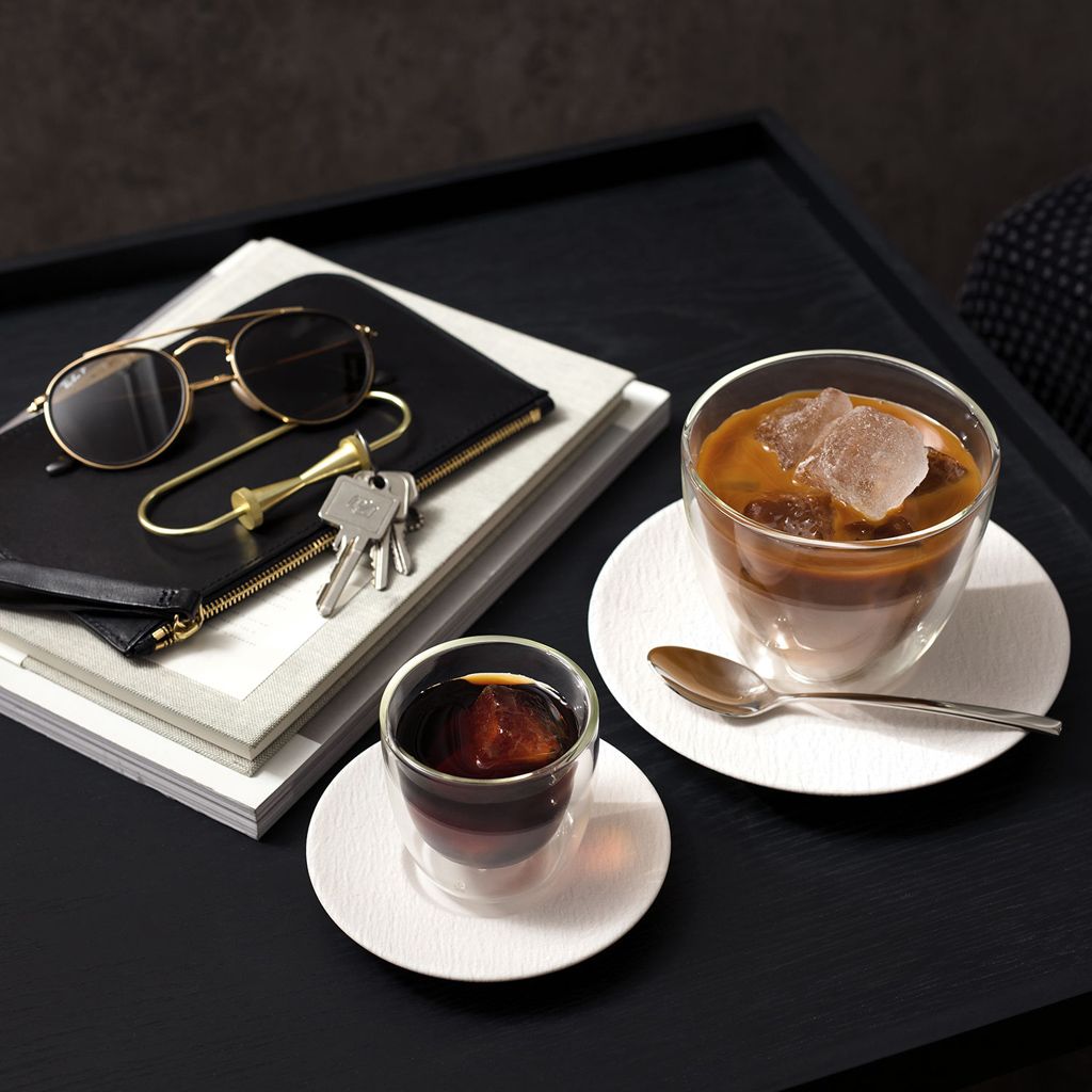 Villeroy & Boch Café au lait Untertasse Manufacture Rock blanc
